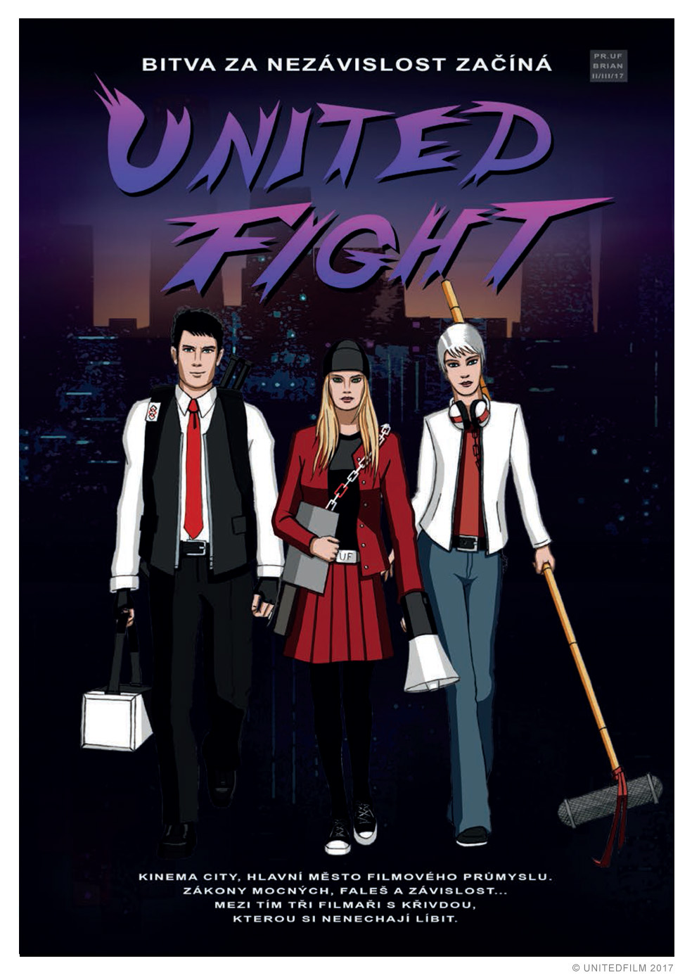 Unitedfight cover prequel Brian