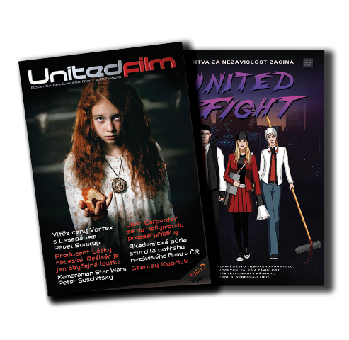 Ročenka Unitedfilm 2017 titul s komiksem