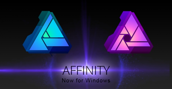 Dostupné grafické editory Affinity Designer a Photo přišly na PC
