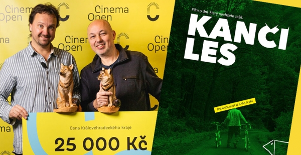 Na &quot;českém sundance&quot; vyhrál sošku vlka a 25 tisíc Kč Kančí les